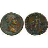 ANCIENT COINS, THE COLLECTION OF A CLASSICIST (PART III), Trajan (AD 98-117), Æ Sestertius, struck