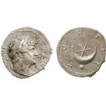 ANCIENT COINS, ROMAN COINS, Hadrian (AD 117-138), Silver Denarius, struck AD 125-8, [HADRI]ANVS