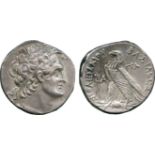 ANCIENT COINS, GREEK COINS, Kingdom of Egypt, Cleopatra III and Ptolemy IX (116-107 BC), Silver