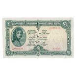 BANKNOTES, Ireland, Currency Commission Irish Free State, £1, 10 September 1928, serial no.H30
