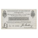 BANKNOTES, Great Britain, Treasury Notes, United Kingdom of Great Britain and Ireland, John