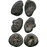 ANCIENT COINS, GREEK COINS, Persia, Achaemenid Empire (c.420-330 BC), Silver Sigloi (3), Great