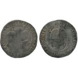 BRITISH COINS, Philip & Mary (1554-1558), Silver Shilling, 1555, profile busts facing each other,