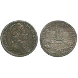 WORLD COINS, Italy, Papal States, Clement XI (1700-1721), Silver ½-Piastra, 1706, A VI, capped and