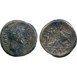 ANCIENT COINS, ROMAN COINS, C. Numonius Vaala (41 BC), Plated Denarius, C NVMONIV VAALA (sic),