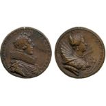 COMMEMORATIVE MEDALS, WORLD MEDALS, France, Louis XIII (1601-1610-1643) and Anne of Austria (1601-
