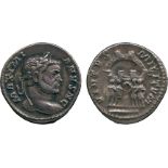 ANCIENT COINS, ROMANO-BRITISH COINS, Galerius (AD 305-311), Silver Argenteus, mint of Treveri,