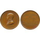 COMMEMORATIVE MEDALS, WORLD MEDALS, France, Napoleon, Attempt on his Life, Copper Medal, Year 9 (
