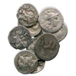 ANCIENT COINS, ROMAN COINS, Republican Silver Denarii (10), all anonymous types of the late 3rd to