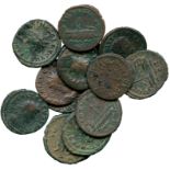 ANCIENT COINS, ROMANO-BRITISH COINS, Allectus (AD 293-296), Æ Quinarii (14), mint of Londinium,