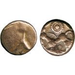 ANCIENT COINS, ANCIENT BRITISH, Celtic Gold, Regini and Atrebates, Commios (c.50-25 BC), Gold ¼-