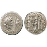 ANCIENT COINS, ROMAN COINS, L. Cornelius Sulla (84-83 BC), Silver Denarius, mint moving with
