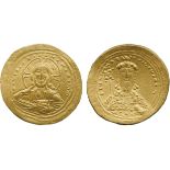 ANCIENT COINS, Byzantine COINS, Constantine VIII (AD 1025-1028), Gold Histamenon Nomisma, bust of
