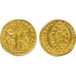 WORLD COINS, Italy, Venice, Francesco II d’Asburgo Lorena (1798-1805), Gold Zecchino, undated (