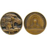 COMMEMORATIVE MEDALS, WORLD MEDALS, France, André Henri Lavrillier (1885-1958), The War Memorial,