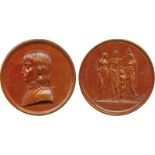 COMMEMORATIVE MEDALS, WORLD MEDALS, France, Napoleon, Liberation of Lombardy and the Foundation of