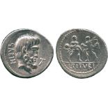 ANCIENT COINS, ROMAN COINS, Republican Silver Denarii (7), early 1st Century BC issues, including M.