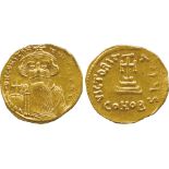 ANCIENT COINS, BYZANTINE COINS, Constans II (AD 641-668), Gold Solidus, dN CONSTAN-TINUS [PP AVG],