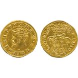 WORLD COINS, Italy, Milan, Philip II of Spain (1556-1598), Gold Scudo d’oro, undated, radiate bust