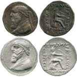 ANCIENT COINS, THE DAVID SELLWOOD COLLECTION OF PARTHIAN COINS (PART FOUR), Mithradates II (121-91
