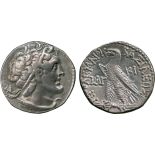 ANCIENT COINS, GREEK COINS, Kingdom of Egypt, Ptolemy VIII Euergetes (145-116 BC), Silver