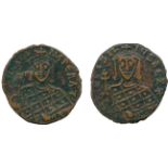 ANCIENT COINS, THE COLLECTION OF A CLASSICIST (PART III), Michael III with Basil I (AD 866/7), Æ