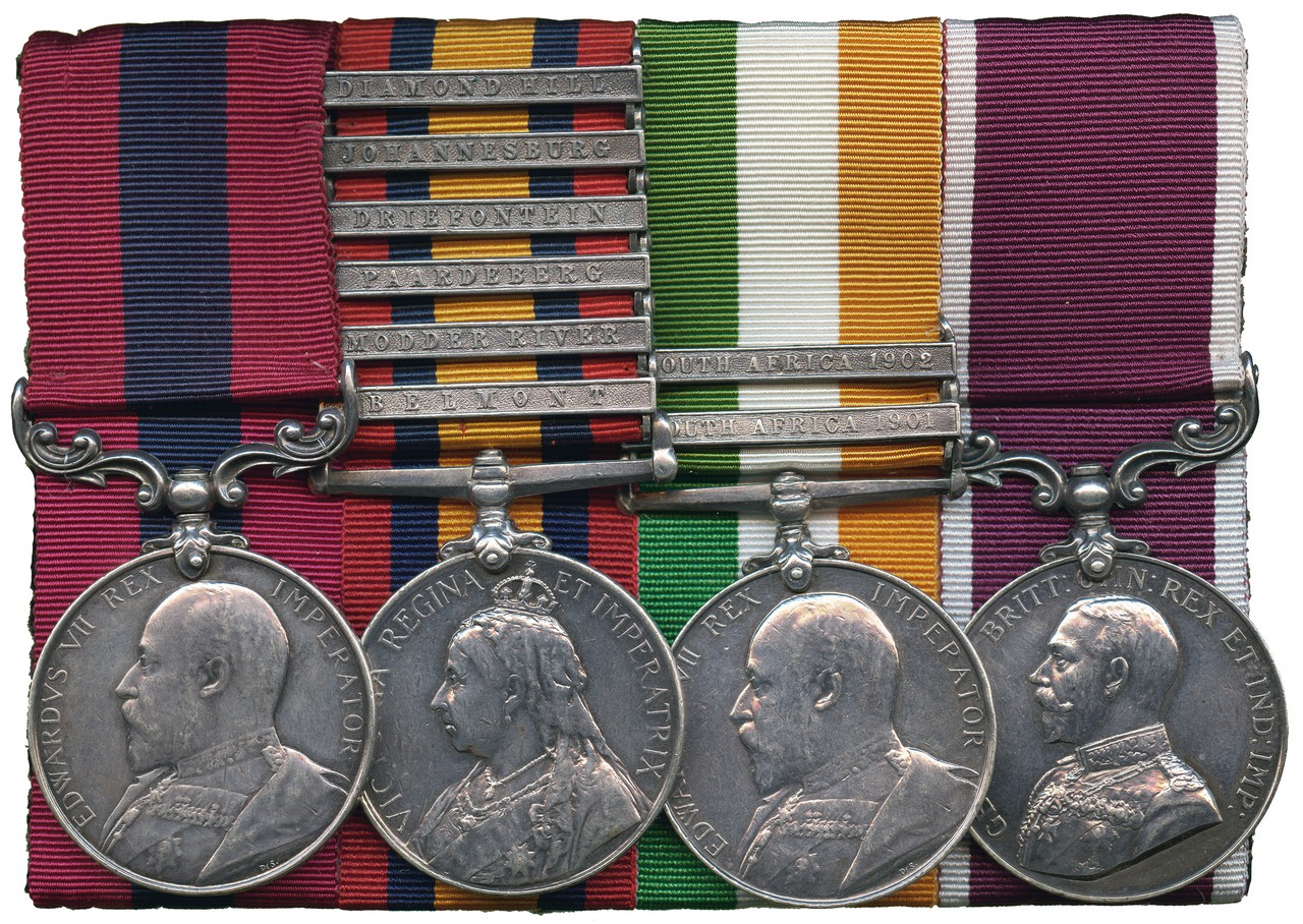 ORDERS, DECORATIONS AND MILITARY MEDALS, Gallantry Groups, A Boer War Distinguished Conduct Medal