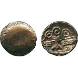 ANCIENT COINS, ANCIENT BRITISH, Celtic Gold, Cantiaci, Gold ¼-Stater, trophy type, 1.29g, c.60-50
