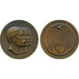 COMMEMORATIVE MEDALS BY SUBJECT, Exploration, Sweden, Salomon August Andrée (1854-1897), the