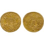 WORLD COINS, Italy, Sicily, Charles II of Spain (1665-1700), Gold Trionfo d’Oro, 1697, Palermo,