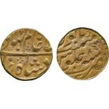 WORLD COINS, India, Princely States, Jaipur, Gold Mohur, in the name of Shah Alam II, Sawai