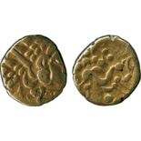 ANCIENT COINS, ANCIENT BRITISH, Celtic Gold, Gallo-Belgic import C, Ambiani, Gold Stater, 6.38g, c.