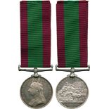 ORDERS, DECORATIONS AND MILITARY MEDALS, Single British Campaign Medals, Afghanistan Medal, 1878-80,