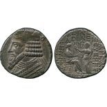 ANCIENT COINS, GREEK COINS, Kingdom of Parthia, Silver Tetradrachms (2), of Gotarzes II and Vardanes