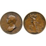 COMMEMORATIVE MEDALS, BRITISH HISTORICAL MEDALS, Lord Nelson (1758-1805), Death at Trafalgar, Copper