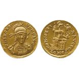 ANCIENT COINS, THE COLLECTION OF A CLASSICIST (PART III), Arcadius (AD 383-408), Gold Solidus,