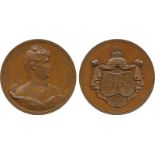 COMMEMORATIVE MEDALS, WORLD MEDALS, Germany, Prussia, Empress Augusta Victoria, of Schleswig-
