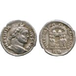 ANCIENT COINS, ROMAN COINS, Maximian (AD 286-305), Silver Argenteus, mint of Heraclea, struck c.