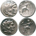 ANCIENT COINS, GREEK COINS, Kingdom of Macedon, Alexander III, The Great (336-323 BC), Silver