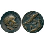 COMMEMORATIVE MEDALS, ART MEDALS, World War I, Georges Clemenceau (1841-1929), Bronze Medal,