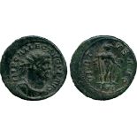 ANCIENT COINS, ROMANO-BRITISH COINS, Allectus (AD 293-296), Æ Antoninianus, mint of Londinium, IMP C