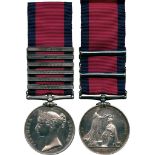 ORDERS, DECORATIONS AND MILITARY MEDALS, Single British Campaign Medals, A “Die Hards” Military