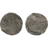 BRITISH COINS, Elizabeth I, Silver Halfgroat, seventh issue (1600-1602), crowned bust left, two