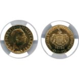 WORLD COINS, Albania, Amet Zogu (1928-1939), Gold 20-Franga Ari, 1938-R (Rome), Royal Wedding