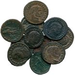 ANCIENT COINS, ROMANO-BRITISH COINS, Galerius (AD 305-311), Æ Folles (11), including the mints of