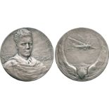 COMMEMORATIVE MEDALS BY SUBJECT, Aviation, USA, Charles Lindberg (1902-1974), First Solo Trans-