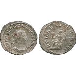 ANCIENT COINS, ROMAN COINS, Macrianus (AD 260-261), Antoninianus, rev Roma; Marius (AD 268),