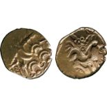 ANCIENT COINS, ANCIENT BRITISH, Celtic Gold, Regini and Atrebates, Commios (c.50-25 BC), Gold