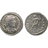 ANCIENT COINS, THE COLLECTION OF A CLASSICIST (PART III), Valentinian I (AD 364-375), Silver