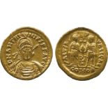 ANCIENT COINS, THE COLLECTION OF A CLASSICIST (PART III), Anthemius (AD 467-472), Gold Solidus, mint